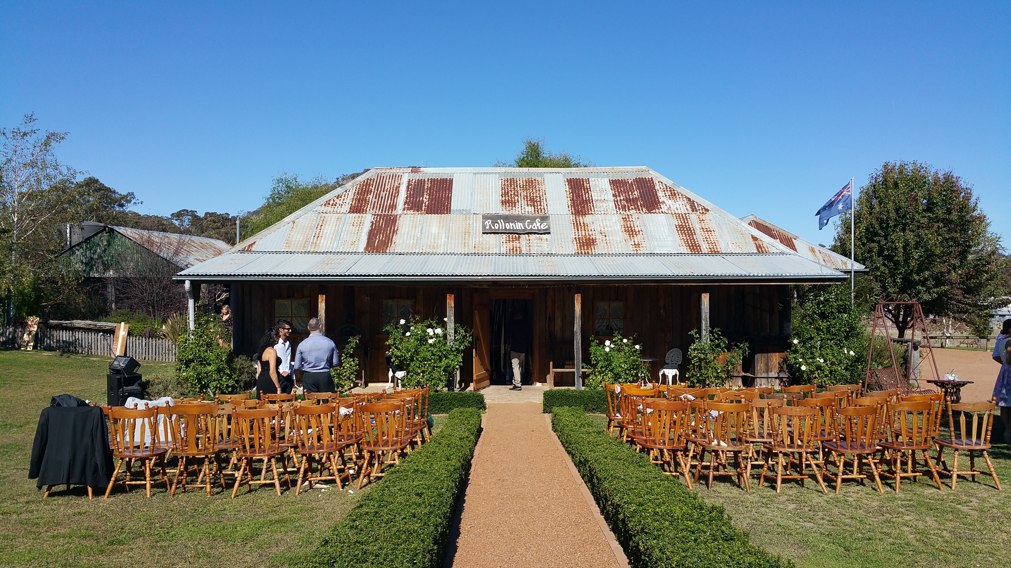 Canberra rural wedding venue
