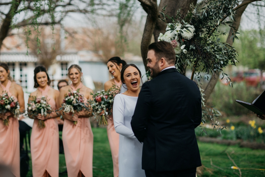 fun wedding ceremony captured by who shot the photographertured by captured by who