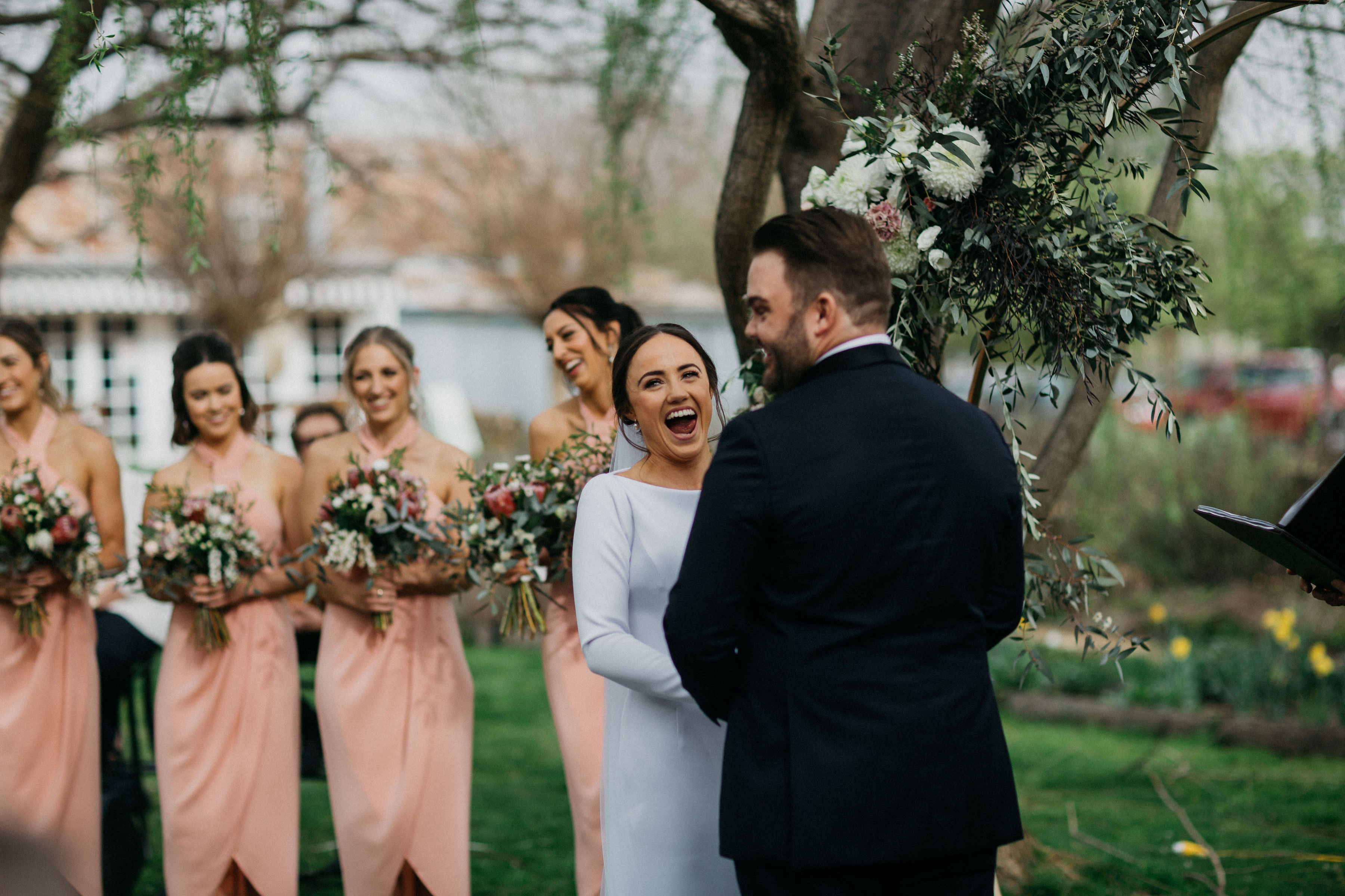 fun wedding ceremony captured by who shot the photographertured by captured by who