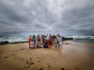 Coolum beach wedding
